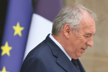 François Bayrou, à la sortie du Conseil des ministres, mercredi 3 septembre