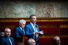 Le député Christophe Naegelen à l'Assemblée nationale, en juin 2025.