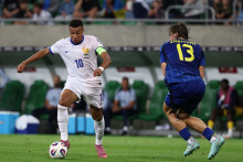 Kylian Mbappé lors du match de qualification face à l'Ukraine, le 5 septembre 2025.