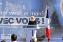 Marine Le Pen à Hénin-Beaumont, le dimanche 7 septembre 2025