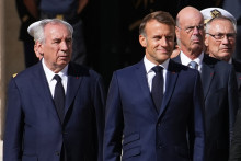 François Bayrou et Emmanuel Macron.
