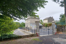 L'école de Moussages (Cantal), photographiée le 4 septembre 2025.