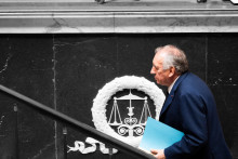Le Premier ministre François Bayrou lors du vote de confiance à l'Assemblée nationale, le 8 septembre 2025.