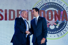 Donald Trump et Charlie Kirk