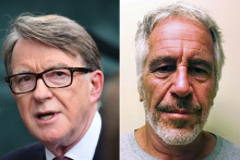 Peter Mandelson et Jeffrey Epstein
