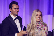 Charlie Kirk et Erika Kirk