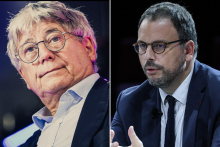 Éric Coquerel (LFI) et Aurélien Rousseau (Place publique)