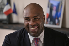 Teddy Riner à Osaka en septembre 2025
