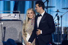 Erika Kirk et Charlie Kirk
