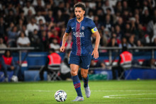 Le capitaine du PSG Marquinhos, en août 2025.