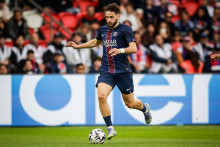 Khvicha Kvaratskhelia, attaquant du PSG.