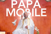 Affiche du film de Kad Merad, Papa Mobile