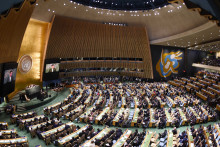 Les Nations unies réunies en assemblée générale, le 28 septembre 2015