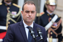 Sébastien Lecornu à Matignon, le 10 septembre 2025.