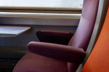 Un siège dans un TGV INOUI (image d'illustration).