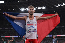Jimmy Gressier, médaille de bronze du 5.000m