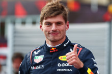 Max Verstappen au GP d'Azerbaïdjan