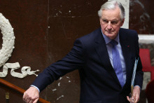Michel Barnier, le 4 décembre 2024 à l'Assemblée