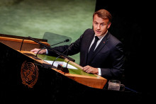 Emmanuel Macron annonce la reconnaisance de l'Etat de Palestine par la France, à l'ONU, le 22 septembre 2025
