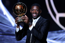 Ousmane Dembélé a remporté le Ballon d'Or 2025 à Paris, le 22 septembre 2025