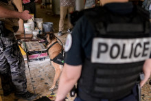 Une perquisition de police (illustration).