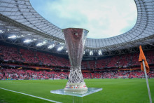 Le trophée de la Ligue Europa (image d'illustration).