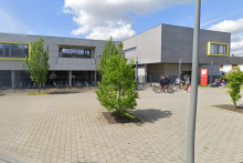 Le collège Robert Schuman de Benfeld (Bas-Rhin), où une enseignante a été poignardée par un élève le 24 septembre 2025.