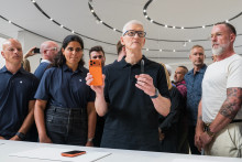Le PDG d'Apple,  Tim Cook, le 9 septembre 2025