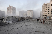 La bande de Gaza continue d'être ravagée.