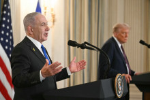 Benjamin Netanyahu et Donald Trump, à la Maison Blanche le 29 septembre 2025