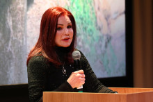 Priscilla Beaulieu-Presley, ex-femme du "King", en avril 2025.