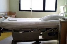 Un lit d'hôpital. (Illustration)