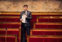 Sacha Houlié, à l'Assemblée nationale, le 17 juin 2025