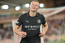 Erling Haaland a inscrit un doublé contre Monaco.