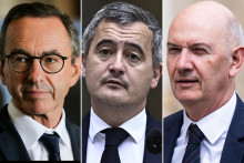 Bruno Retailleau, Gérald Darmanin, Roland Lescure