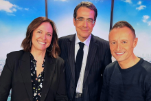 Jade, Darius Rochebin et Eric Dussart