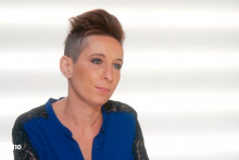 Charlotte Regnault sur le plateau du 20.10