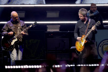 Paul Arthurs et Noel Gallagher, le 6 septembre 2025