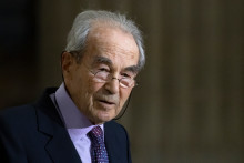 Robert Badinter le 9 octobre 2021 à Paris.