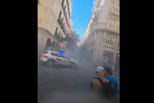 Un immeuble s'est effondré à Madrid le 7 octobre 2025