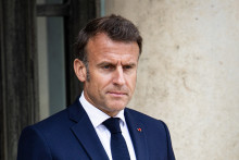Emmanuel Macron à l'Élysée, le 7 mai 2025.