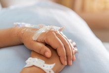 Un malade en traitement à l'hôpital (image d'illustration)