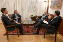 Benjamin Netanyahou avec  Jared Kushner