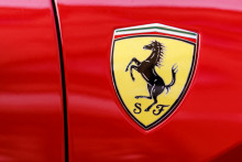 Le logo de la marque Ferrari (image d'illustration).