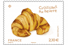 Le timbre à l'odeur de croissant