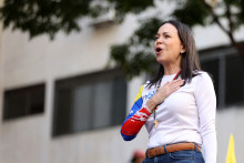 La Vénézuélienne María Corina Machado