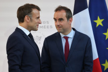 Emmanuel Macron et Sébastien Lecornu, le 13 juillet 2025.