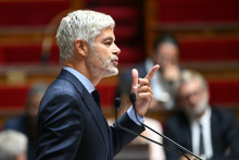 Laurent Wauquiez le 8 septembre 2025 à l'Assemblée nationale