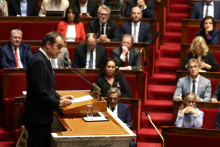 Sébastien Lecornu devant les députés le 14 octobre 2025
