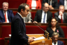 Sébastien Lecornu devant les députés le 14 octobre 2025
